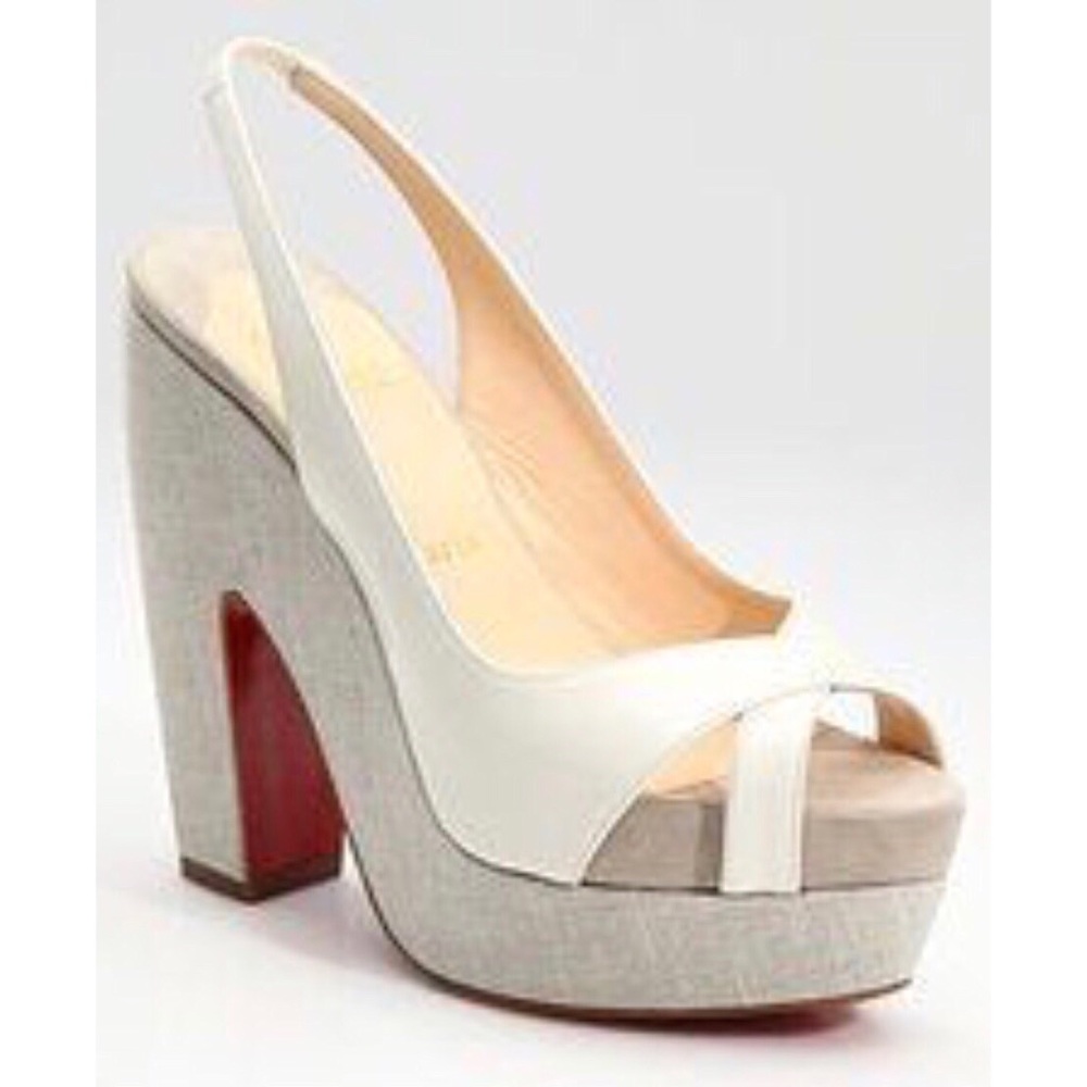 Christian Louboutin Mrs Propre 140 Slingback